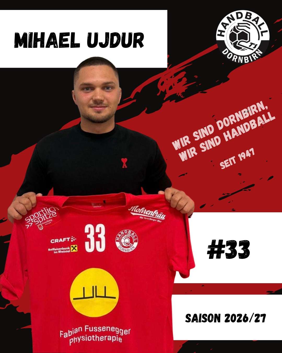 🔴⚪️ Neuzugang Mihael Ujdur🔴⚪️