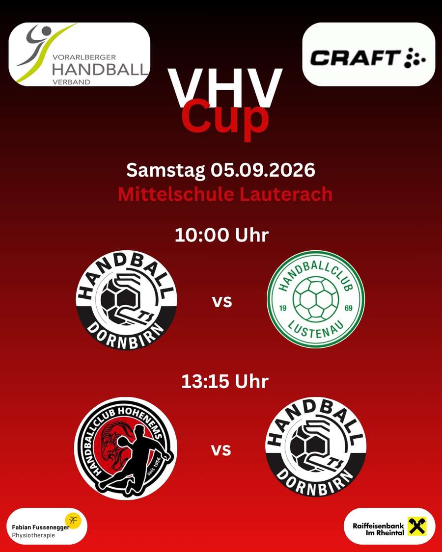 VHV Cup startet morgen!