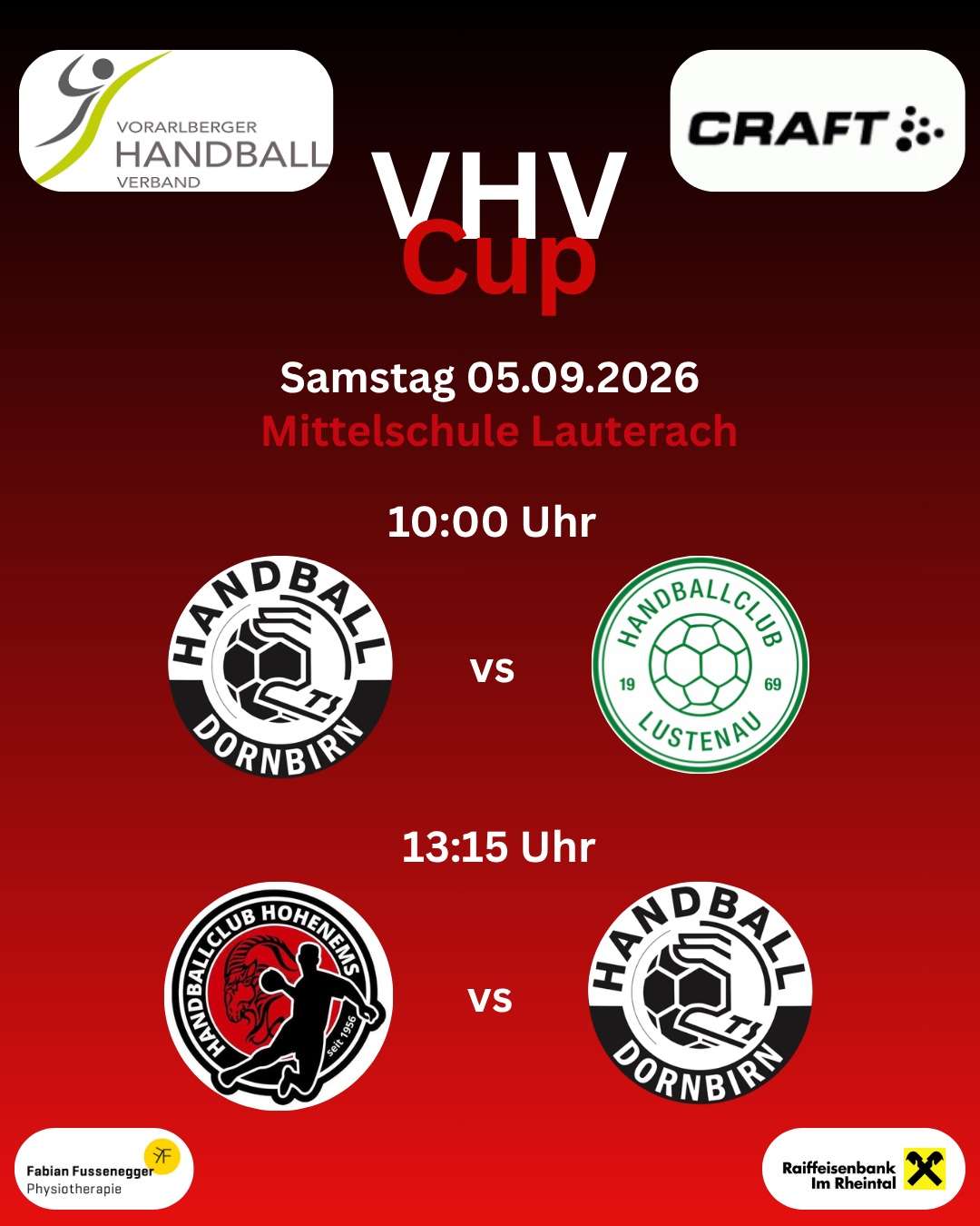 VHV Cup startet morgen!