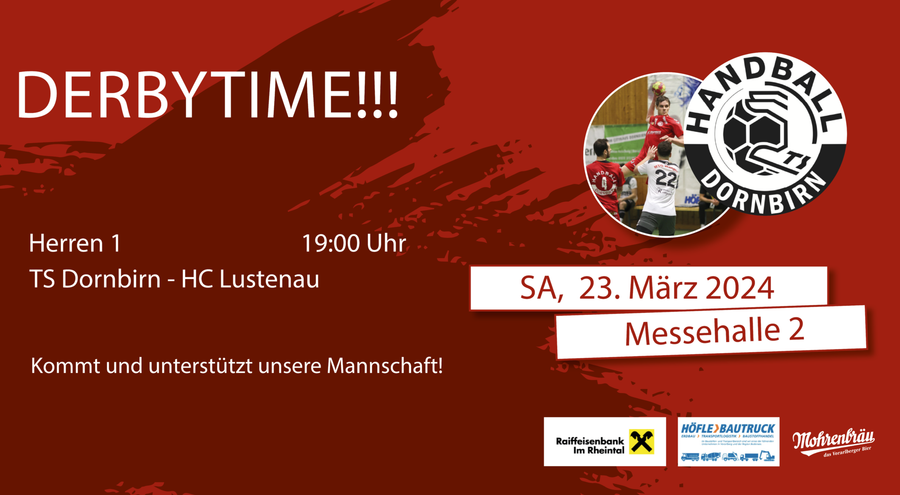 Derbytime in der Messehalle 2!!!