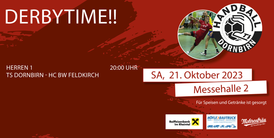 Derbytime TS Dornbirn – HC BW Feldkirch