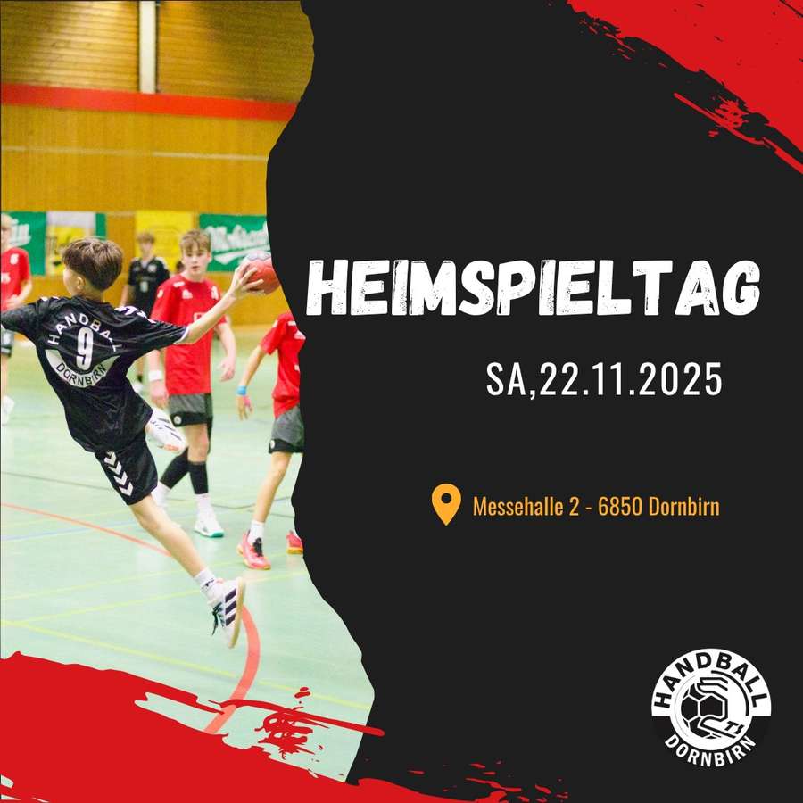 Großer Heimspieltag am Samstag 22.11.2025