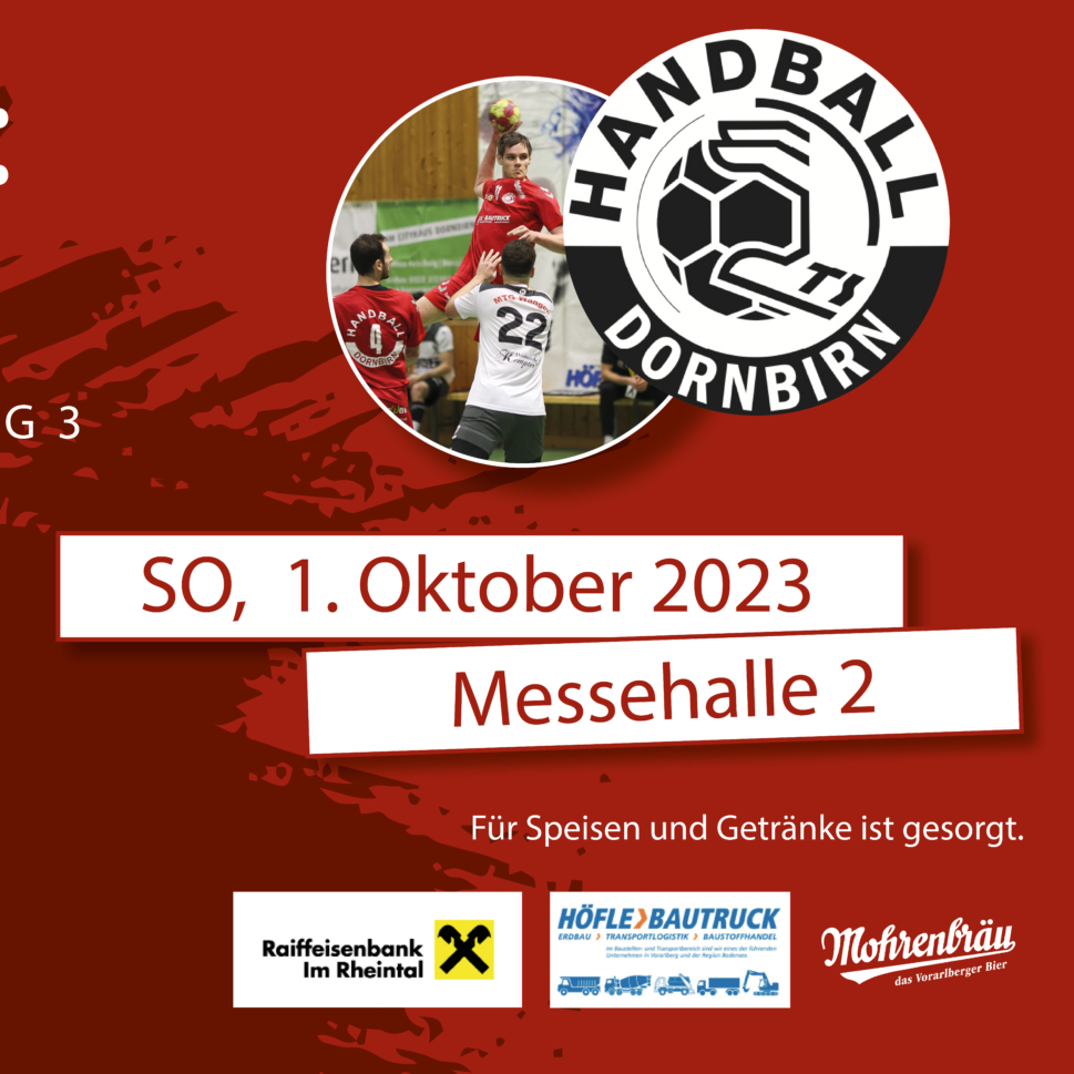 Großer Heimspieltag am Sonntag 01.10.2023