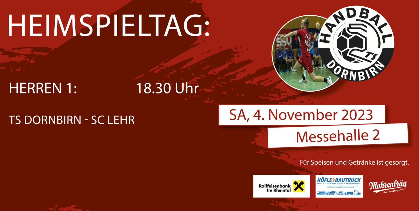Heimspiel der Herren gegen den SC Lehr