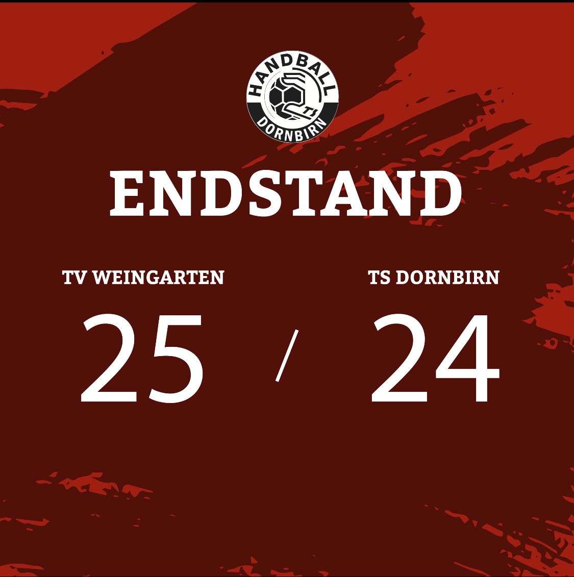 Knappe Auswärtsniederlage in Weingarten!